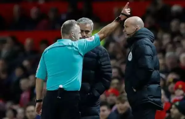 FA explains why Mourinho was banned for kicking water bottle